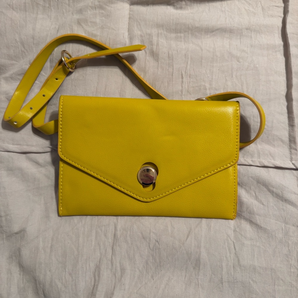 ZARA Yellow Crossbody Bag